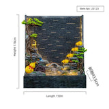 Double-Sided Rockery Water Curtain Wall for Fengshui Home Decor - Julia M LifeStyles