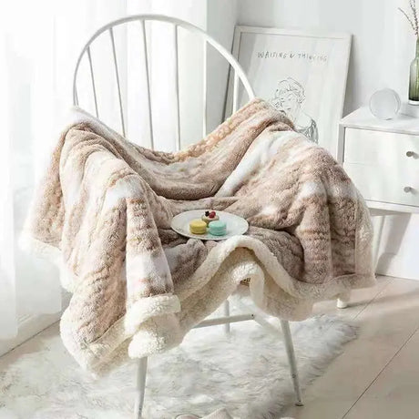 Double Sided Thermal Fleece Weighted Blanket - Julia M LifeStyles