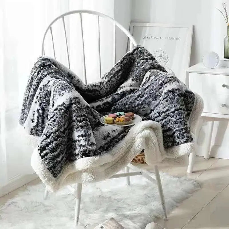 Double Sided Thermal Fleece Weighted Blanket - Julia M LifeStyles