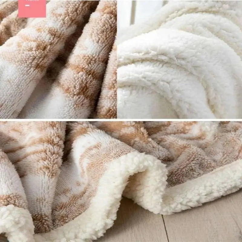 Double Sided Thermal Fleece Weighted Blanket - Julia M LifeStyles
