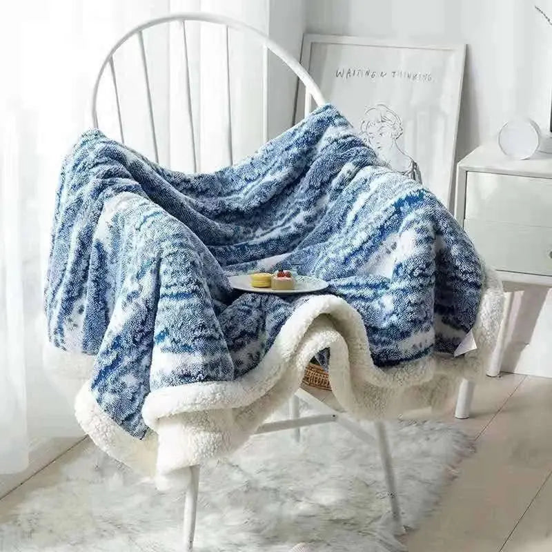 Double Sided Thermal Fleece Weighted Blanket - Julia M LifeStyles