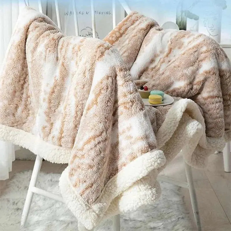 Double Sided Thermal Fleece Weighted Blanket - Julia M LifeStyles