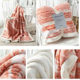 Double Sided Thermal Fleece Weighted Blanket - Julia M LifeStyles