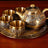 Dragon Phoenix 999 Pure Silver Tea Set - Teapot and 4 Cups in Elegant Leather Box - Julia M LifeStyles