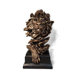 Creative Lion Head Decoration Home Living Room Resin Wine Cabinet Decoration