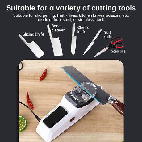Professional Adjustable Electric Knife and Tool Sharpener - Julia M LifeStyles