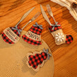 Christmas Socks Knife and Fork Set Table Decoration Embroidery Christmas Props Knife and Fork Set Christmas Decoration Pendant Julia M Home & Kitchen