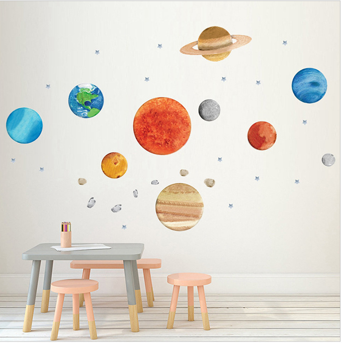 Planets Wall Stickers - Julia M LifeStyles