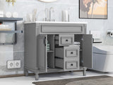 36'' Bathroom Vanity with Top Sink
