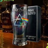 Colored glass bottle beer glass
