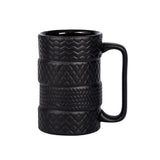 Creative Ceramic Mug Tire Shape Mug Cup Julia M Home & Kitchen