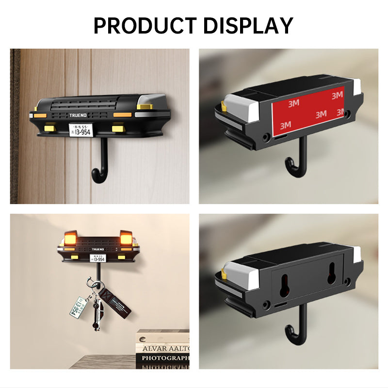 Car Key Holder: Creative Wall - Mounted Hook, Ideal Gift for Car Fans