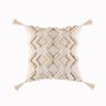 Tassels Cushion Cover 45x45cm Beige White Pillow Covers Decorative Pillow Case Square Home Boho Decor Macrame Pillowcase