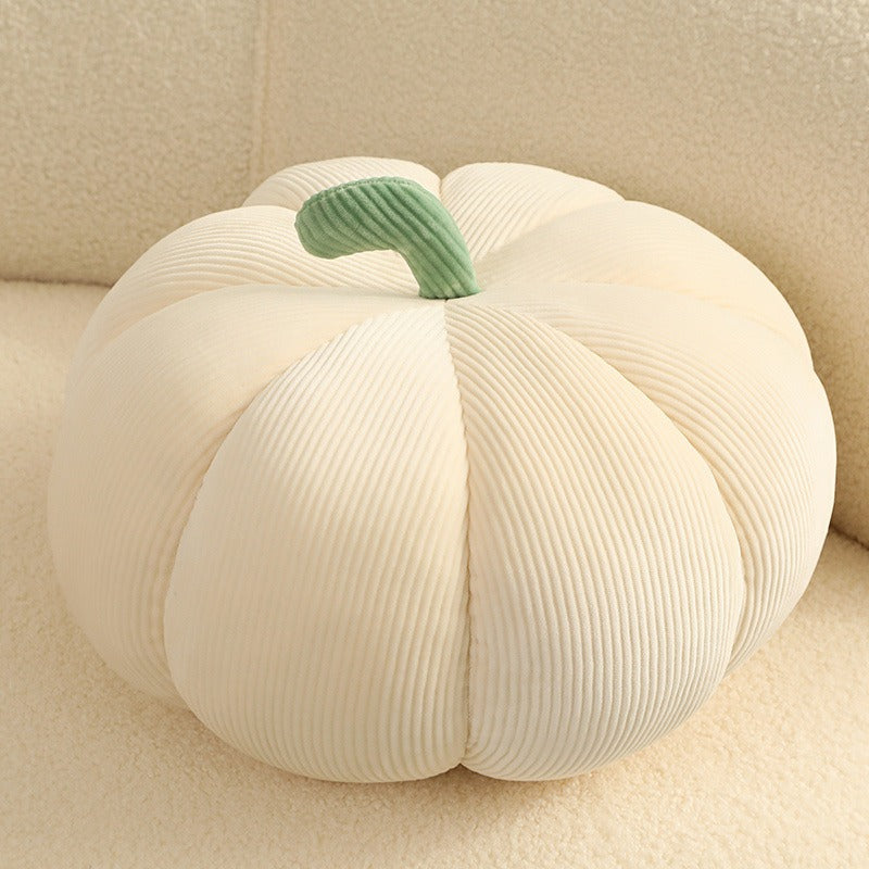 Cute Pumpkin Throw Pillow – Plush Minimalist Sofa & Bedhead Cushion