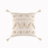 Tassels Cushion Cover 45x45cm Beige White Pillow Covers Decorative Pillow Case Square Home Boho Decor Macrame Pillowcase