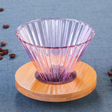 Handmade Japanese 500ml Brown Glass Mini Coffee Pot Set