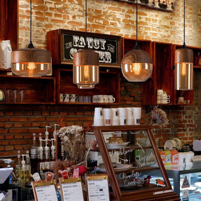 Industrial Style Pendant Light - Single Head Creative Design - Julia M LifeStyles
