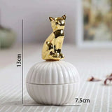 Eco-Chic Ceramic Animal Jar - Julia M LifeStyles