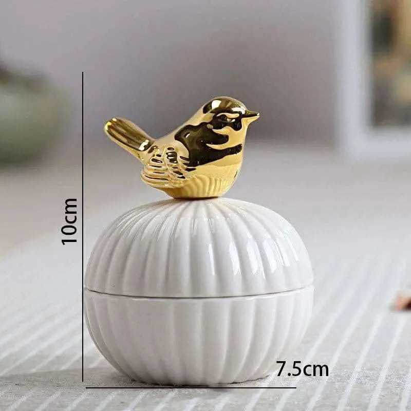 Eco-Chic Ceramic Animal Jar - Julia M LifeStyles