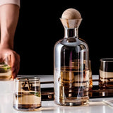 Eco-Friendly Glass Drinkware Set with Stylish Bottle & 4 Cups - Julia M LifeStyles