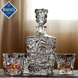 Exquisite 7-Piece Crystal Glass Wine Decanter Set - Julia M LifeStyles