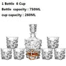 Exquisite 7-Piece Crystal Glass Wine Decanter Set - Julia M LifeStyles
