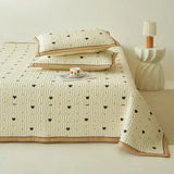 Elegant Beige Floral Reversible Quilt Set - Twin/Queen Size Julia M LifeStyles
