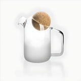 Elegant Blossom Glass Teapot with Wooden Lid by Julia M Lifestyles - Julia M LifeStyles