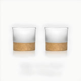 Elegant Blossom Glass Teapot with Wooden Lid by Julia M Lifestyles - Julia M LifeStyles