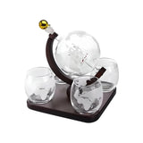 Creative Glass Decanter Set - Elegant Whiskey & Wine Globe Dispenser - Julia M LifeStyles