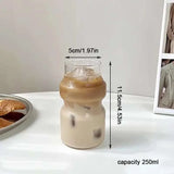 Elegant Gourd-Shaped Glass Mug for Cocktails and Wine - Julia M LifeStyles