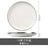 Elegant Silver-Edged Ceramic Dinner Set - Julia M LifeStyles