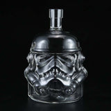 650ml Star Wars White Soldier Glass Jug Storm Trooper Spirit Bottle Empty Crystal Wine Glass Bottle Glass Cup Home Bar Tools eprolo