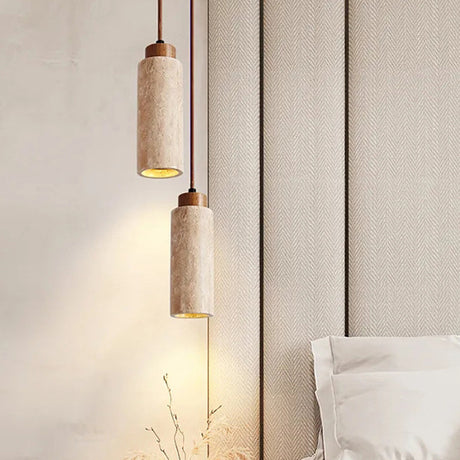 Aurelia Travertine Pendant Light