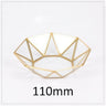 Vitra Brass & Glass Vanity Tray
