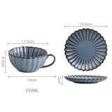 Kiku Ceramic Cup & Saucer Set