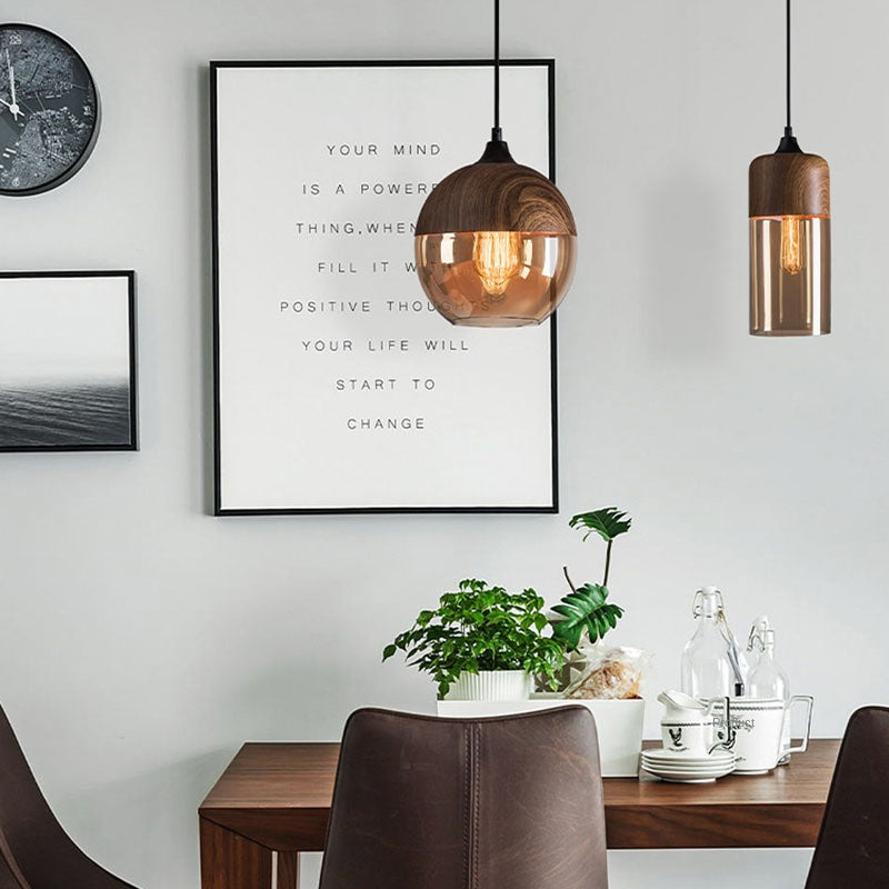 Industrial Style Pendant Light - Single Head Creative Design - Julia M LifeStyles