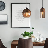 Industrial Style Pendant Light - Single Head Creative Design