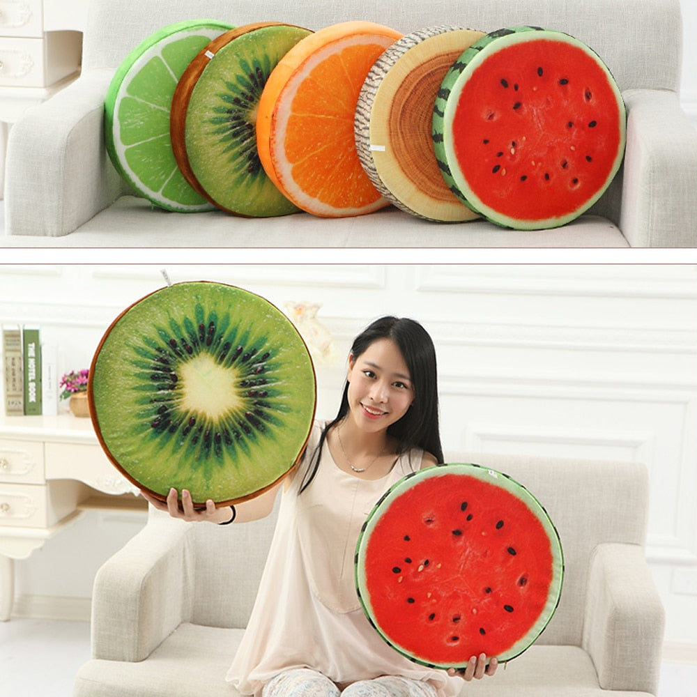 New Cute Creative 3D Summer Fruit PP Cotton Cushion - Julia M LifeStyles