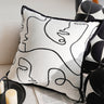 Living room sofa pillow cover