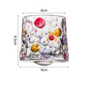 Hand drawn rotating glass cups multiple multi-purpose whiskey glasses rotating glass cups Julia M Home & Kitchen