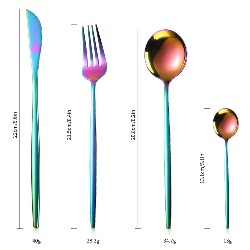 Atelier 24-Piece Stainless Steel Flatware Set