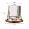 Hand drawn rotating glass cups multiple multi-purpose whiskey glasses rotating glass cups