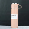A cup of three-lid thermos cup portable fashion gift box set stainless steel cup
