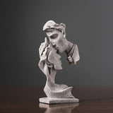 Abstract art couple decoration living room wine cabinet study decoration figure sculpture handicrafts
