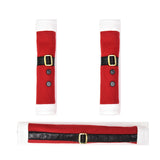 Christmas decorations, fleece cloth, refrigerator, gloves, home decorations, door handles, gloves, microwave oven, gloves Julia M Home & Kitchen