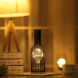 LED Iron Night Light - Red Wine Cup & Bottle Design Julia M Home & Kitchen