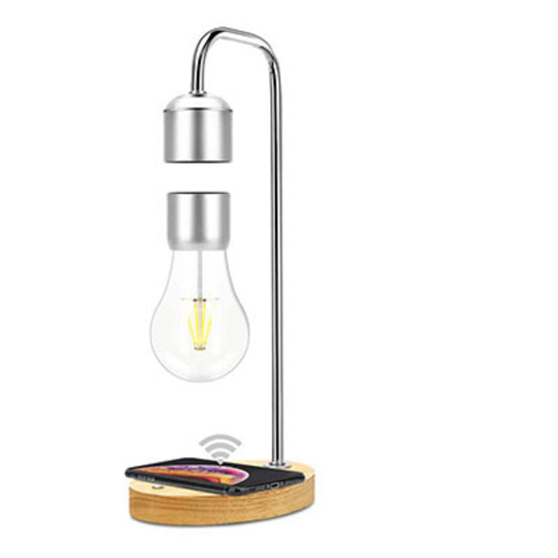Magnetic Levitation Wireless Charging Desk Lamp with Bluetooth Speaker Julia M Home & Kitchen