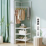 Floor bedroom clothes rack - Julia M LifeStyles