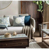 Floral Camellia Velvet Cushion Cover - Julia M LifeStyles